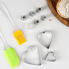 KP-070 Набор One Kitchen Wake кисть лопатка для торта