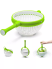 KP-398 Дуршлаг Spinning & Siruinning Colander корзина