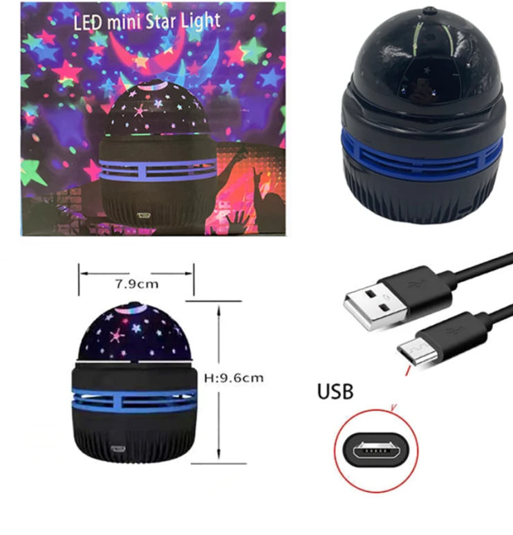 NCH-066 Ночник-проектор Mini Star Light