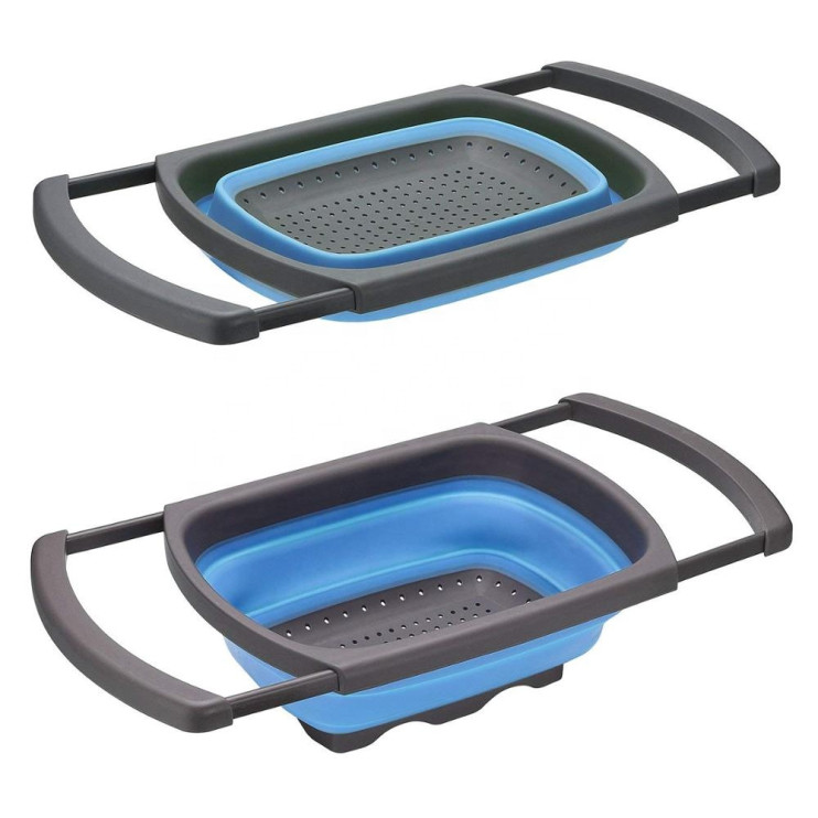 KP-404 Дуршлаг силиконовый складной