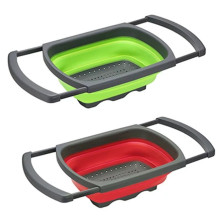 KP-404 Дуршлаг силиконовый складной