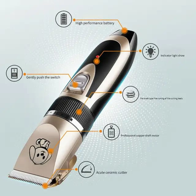 TV-901 Машинка Waer WA-7888 для стрижки животных