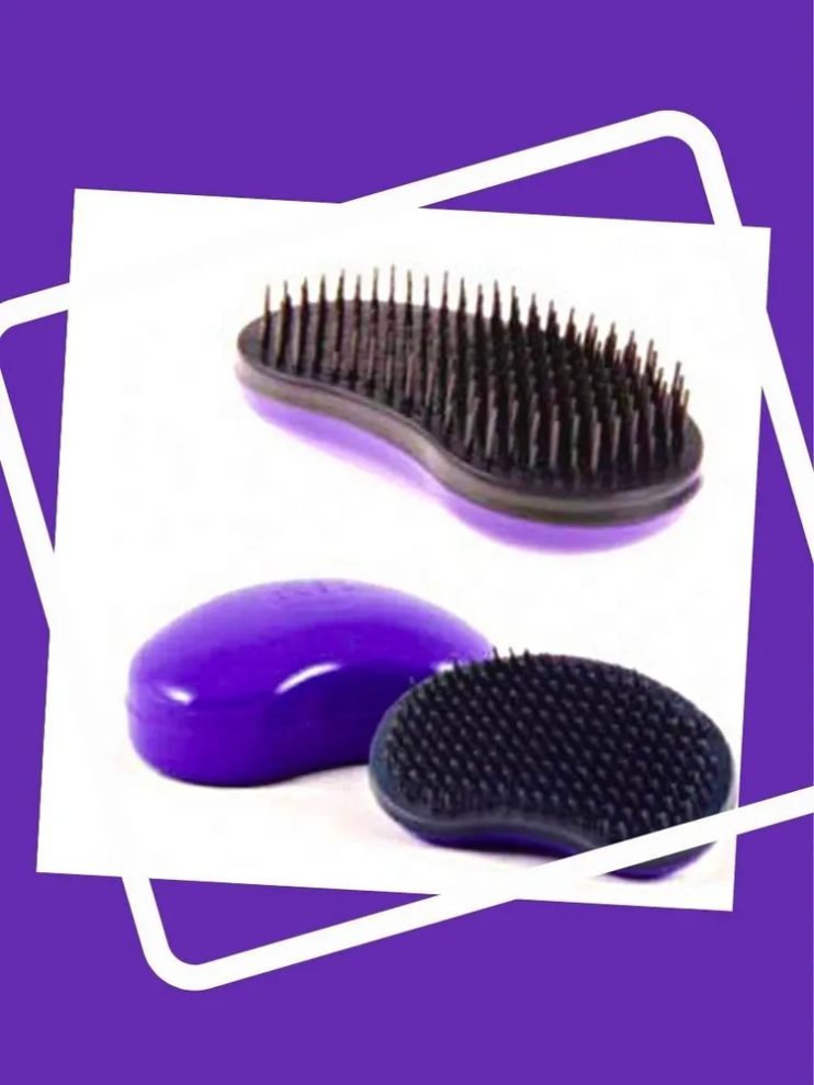 TV-307 Расческа Gentle De-Tanngle Brush для запутанных волос