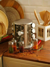 KP-011 Набор Spice Carousel для специй металл 16 шт 