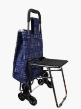 TV-186 Сумка-тележка с откидным сиденьем и тройными колесами