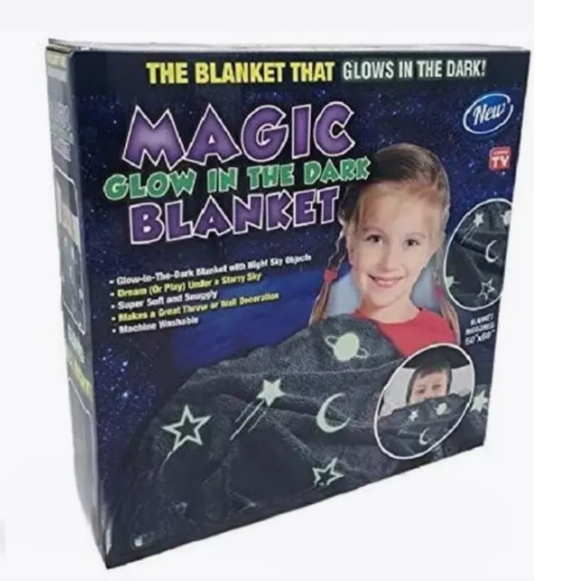 DT-321 Плед теплый светящийся в темноте