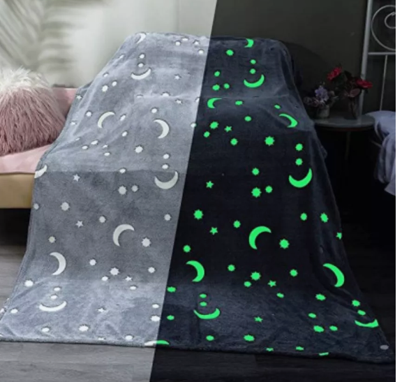 DT-321 Плед теплый светящийся в темноте