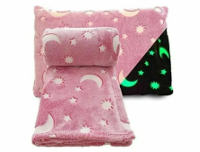 DT-321 Плед теплый светящийся в темноте