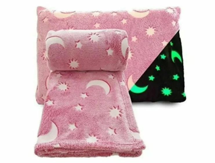 DT-321 Плед теплый светящийся в темноте