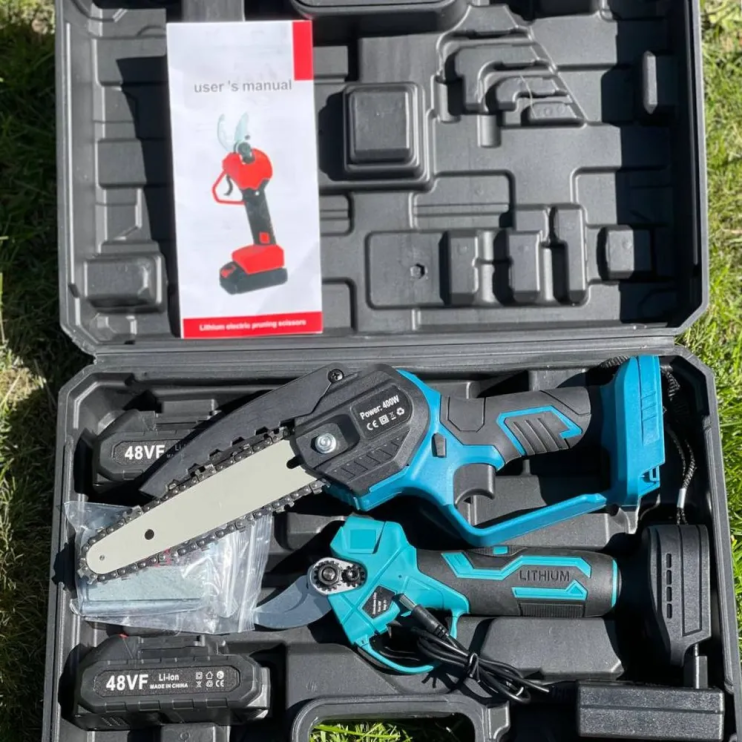 IN-255 Набор Lithium Chainsaw электропила + электросекатор