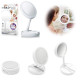 TDK-045  Зеркало FoldAway Mirror со светодиодной подсветкой