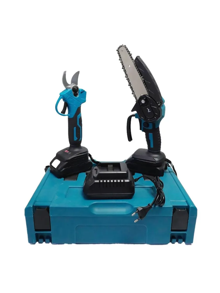 IN-256 Набор садовых инструментов электропила + электросекатор