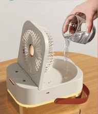 KP-274 Вентилятор Dual Srpay Night Light