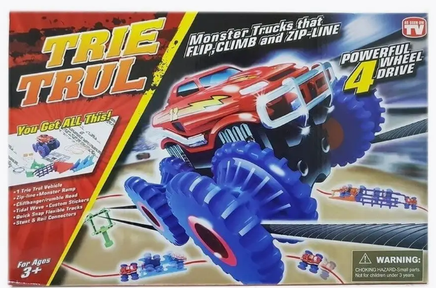 DT-199 Игрушка Trix Trux монстр траки маленькие + 1 машинка