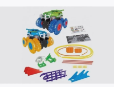 DT-199 Игрушка Trix Trux монстр траки маленькие + 1 машинка