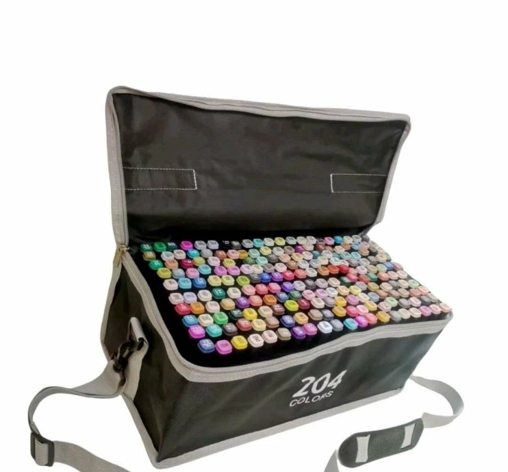 TV-732 Фломастеры для скетчинга 204 шт