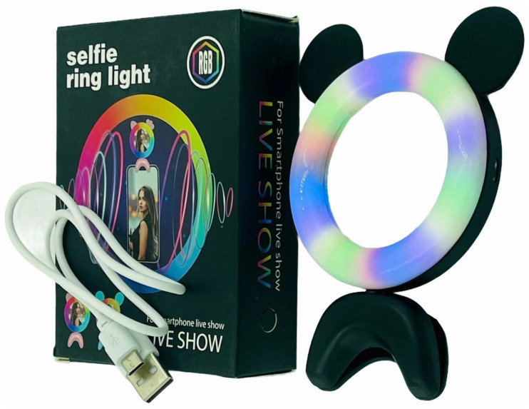 NL-112 Лампа-селфи  Selfie Ring Light для телефона 