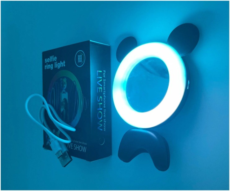 NL-112 Лампа-селфи  Selfie Ring Light для телефона 