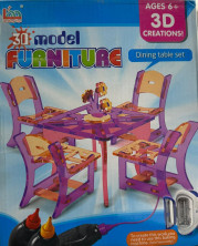 DT-242 Набор для 3D моделей Dressing Table Set 6+