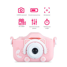 RZ-586 Фотоаппарат Cute Kitty детский