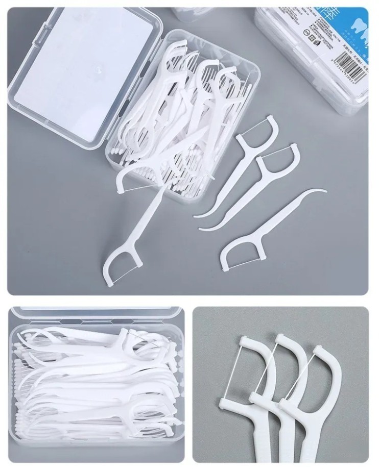 TDK-186 Флоссы для зубов в контейнере 50 шт