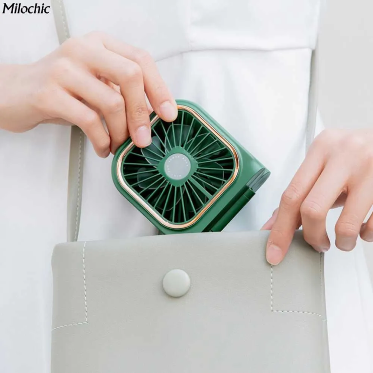 VR-013 Подвесной Mini Folding Neck Fan мини вентилятор