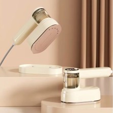 RZ-261 Отпариватель Steam Electric Iron FZ-018 ручной для одежды, мини утюг дорожный с дисплеем