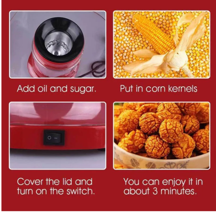 KP-992 Попкорница MP-2801 портативная