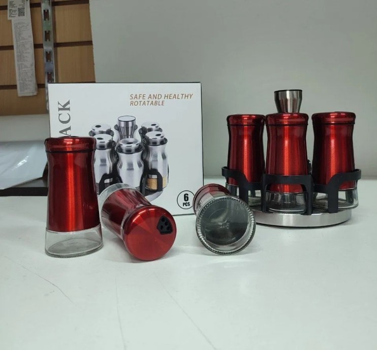 KP-752 Набор солонок Space Rack для специй