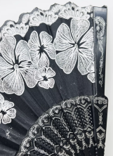 VR-074 Веер пластиковый черный