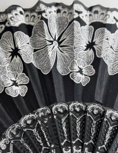 VR-074 Веер пластиковый черный