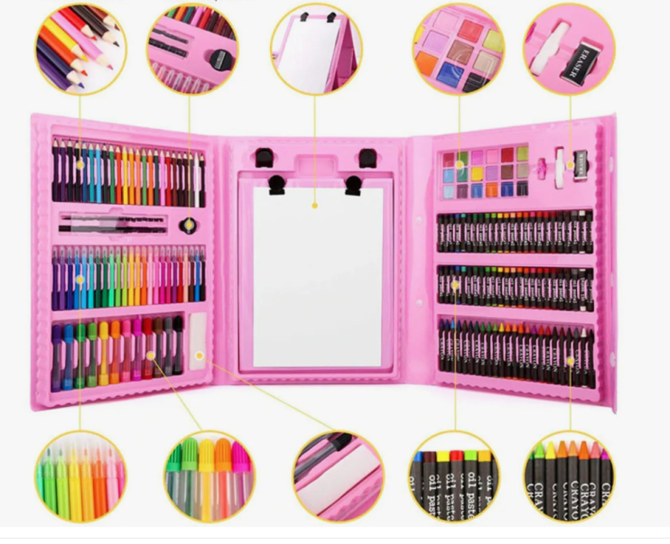 DT-126 Набор для рисования Чемоданчик художника 208 предметов