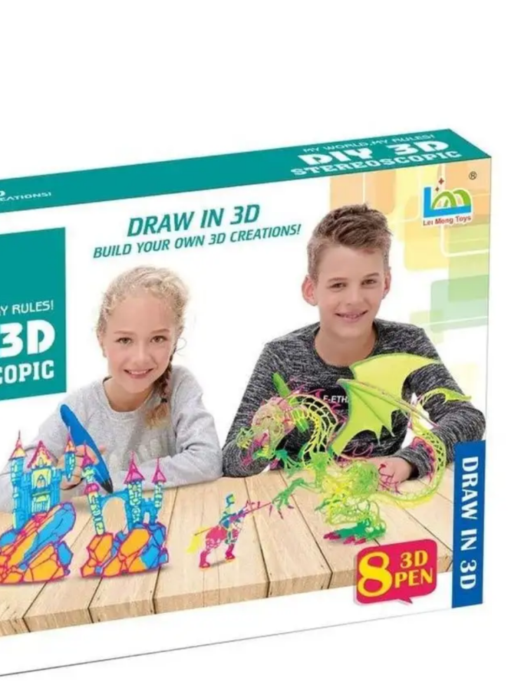 DT-249 Ручка 3D Pens 8 шт в наборе
