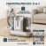 RZ-149 Пылесос моющий 2в1 с паром вертикальный для дома, мебели и ковров, пароочиститель ручной беспроводной с фильтром, бытовая техника для уборки комнат   