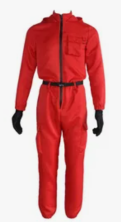 MS-237 Костюм  Carbon Costume  охранника из "Игры в кальмара"