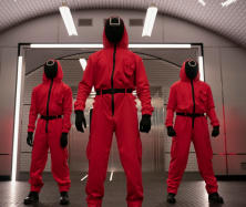 MS-237 Костюм Carbon Costume охранника из "Игры в кальмара"