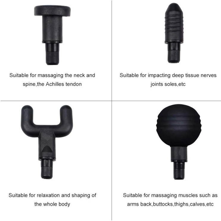 MS-123 Массажер Fascial Gun ударный  для тела