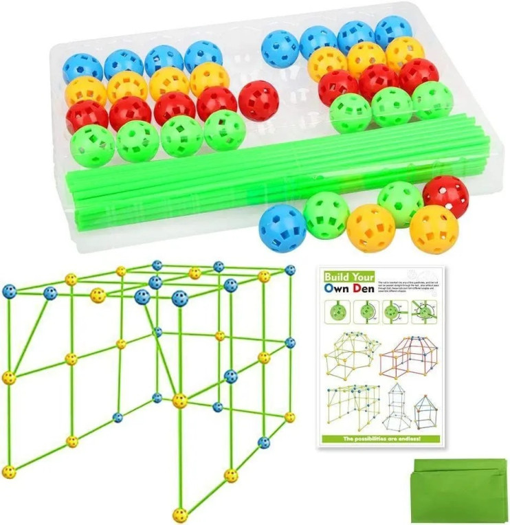 TDD-019 Конструктор туннель Build Your Own Den детская палатка