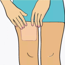 TV-642 Пластырь Instant Thigh Lift от целлюлита для похудения