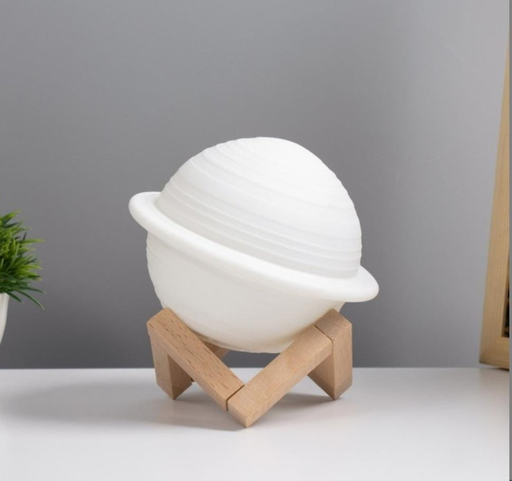 NCH-035 Ночник 3D Saturn Lunar Lamp сатурн