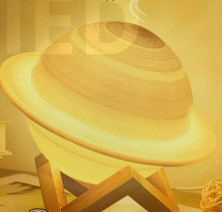 NCH-035 Ночник 3D Saturn Lunar Lamp сатурн