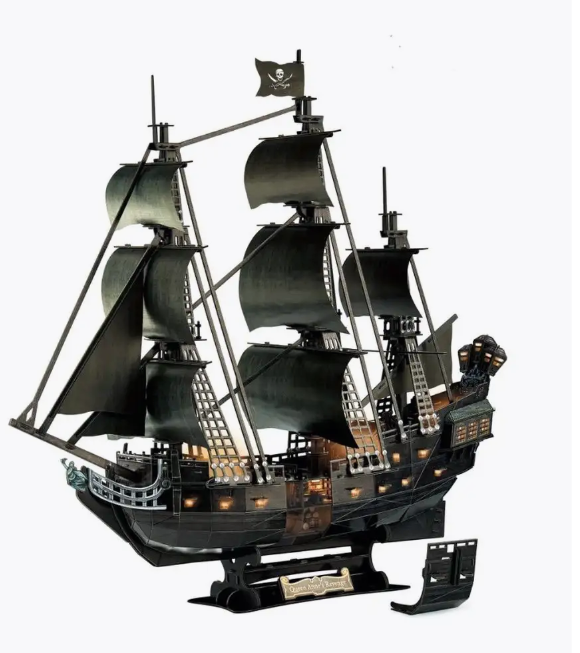 DT-326 3D Пазл  CubicFun The Queen Anne's Revenge 293 pcs