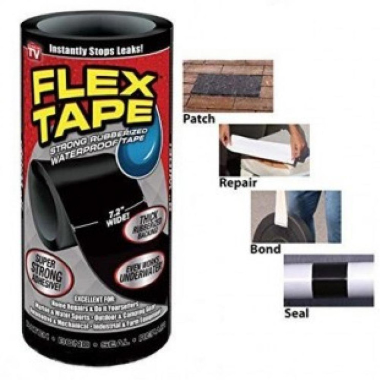 RZ-555 Лента Flex Tape сверхсильная клейкая 20 см