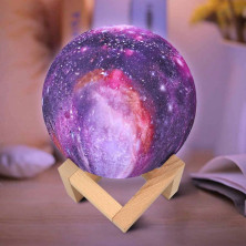 NCH-020-15 Ночник-светильник 3D Moon Lamp 15 см цветной