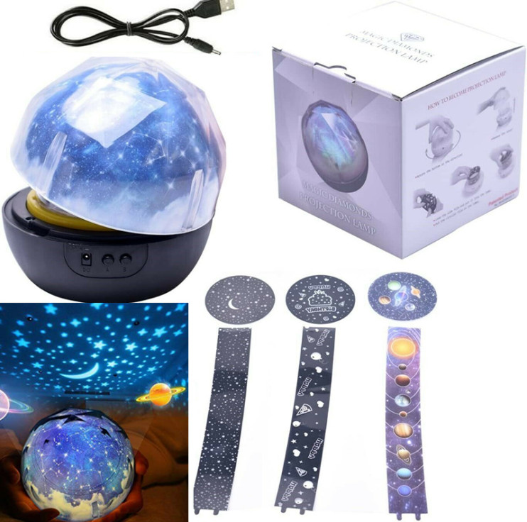 NCH-041-02 Ночник Magic Diamond Projection Lamp