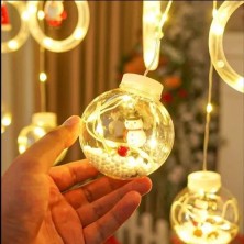 NCH-006 Электрогирлянда  Christmas Ball + Ring новогодняя с 8 режимами свечения