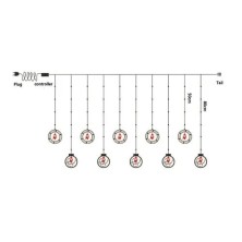 NCH-006 Электрогирлянда  Christmas Ball + Ring новогодняя с 8 режимами свечения