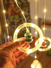 NCH-006 Электрогирлянда  Christmas Ball + Ring новогодняя с 8 режимами свечения