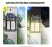 FNL-048 Светильник  Solar INteraction Wall Lamp BK-888 уличный с датчиком движения
