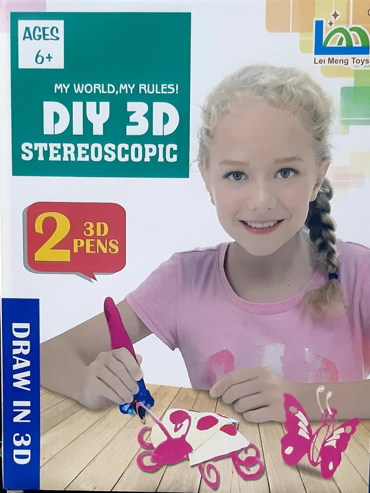 DT-241 Ручка 3D Pens  2 шт 